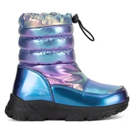 Buty dla dziewczynek - Śniegowce Nelli Blu CF2914-1 Fioletowy - miniaturka - grafika 1
