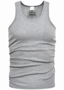 Koszulka męska tank top szara Recea - Koszulki męskie - miniaturka - grafika 1