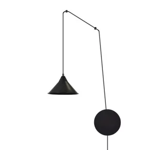 Emibig Abramo lampa wisząca 1-punktowa czarna 160/1 - Lampy sufitowe - miniaturka - grafika 1