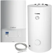 Piece i kotły grzewcze - Vaillant Pakiet kocioł 1-fun. kondensacyjny VC 246/5-3 H-PL ecoTEC pro* + zbiornik SWK 150 L + czujnik c.w.u0010021978 + SWK-150.A.PL + 306257 - miniaturka - grafika 1