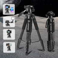 Inne - TEMU Profesjonalny Statyw 74-calowy Z Aluminium Z 360° Głowicą Kulkową, Panoramicznym Zdjęciem, Regulowaną Wysokością, Statywem Do Kamery Z Torbą Do - miniaturka - grafika 1