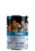 Mokra karma dla kotów - Pet Republic PetRepublic kawałki w sosie z pstrągiem 6x400g - miniaturka - grafika 1