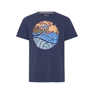 Blend Męski T-shirt T-shirt, 194024/Dress Blues, L, 194024/Dress Blues, L - Koszulki męskie - miniaturka - grafika 1