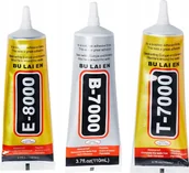 Kleje i inne preparaty budowlane - Techrebal Zestaw 3 klejów 110 ml B-7000 + E-8000 + T7000 - miniaturka - grafika 1