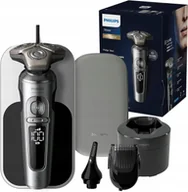 Golarki męskie - Golarka Philips SP9885/35 S9000 Prestige Mata Qi Wet&dry Trymer+baza+etui - miniaturka - grafika 1