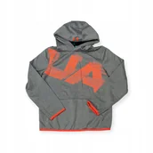 Bluzy damskie - Wciągana bluza dla chłopca neon Under Armour 10/12 lat - miniaturka - grafika 1