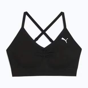 Biustonosz fitness PUMA Move Shapeluxe Seamless puma black - Bielizna sportowa damska - miniaturka - grafika 1