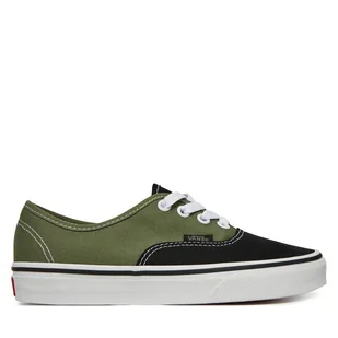 Tenisówki Vans Authentic VN000BW5ZBF1 Zielony - Trampki damskie - miniaturka - grafika 1