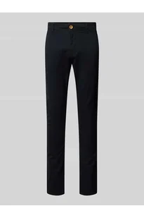Spodnie o kroju slim fit z wpuszczanymi kieszeniami i kieszeniami z tyłu model NATAN - Blend - Spodnie męskie - miniaturka - grafika 1