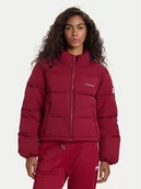 Kurtki damskie - Guess Jeans Kurtka zimowa W4BL20 WGII2 Czerwony Regular Fit - miniaturka - grafika 1