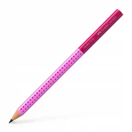 Ołówki - Faber-Castell Ołówek Grip Jumbo Two-Tone Różowy - miniaturka - grafika 1