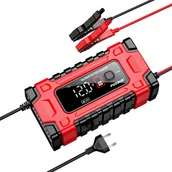 Prostowniki samochodowe - AWTools EM EM05010 FOXSUR 12V&24V 10A LCD - miniaturka - grafika 1