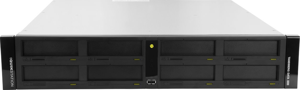 Streamer TandBerg Overland-8945-RDX urządzenie pamięci masowej do wykonywania kopii zapasowych Układy magazynowe Wkładka RDX