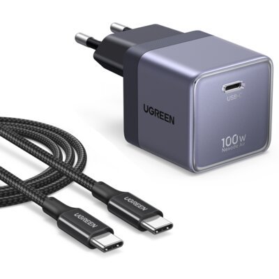 Ładowarka sieciowa UGREEN Nexode Air GaN 100W Szary ładowarka do telefonu USB-C