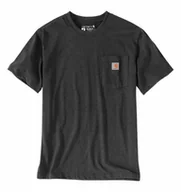 Koszulki męskie - Koszulka Carhartt Heavyweight Pocket Carbon - miniaturka - grafika 1