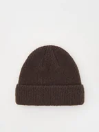 Czapki męskie - Reserved - Czapka beanie - ciemnobrązowy - miniaturka - grafika 1