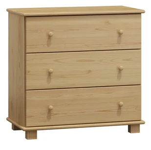 OUTLET - Komoda sosnowa drewniana 3s g47 - Dom i wnętrze OUTLET - miniaturka - grafika 1