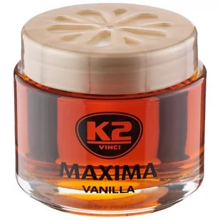 K2 Maxima Vanilla 50ml: Odświeżacz powietrza w żelu V607 - Zapachy samochodowe - miniaturka - grafika 1