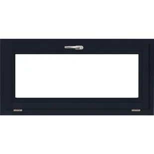 Lupol 3-szybowe fasadowe lakier kolor antracyt O3 90 U 1165x535 mm - Okna - miniaturka - grafika 1