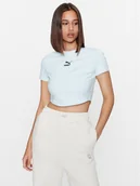 Koszulki i topy damskie - Puma T-Shirt Dare To 621435 Niebieski Slim Fit - miniaturka - grafika 1