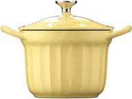Garnki - Garnek żeliwny Buydeem CP541 1,8 l Żółty - miniaturka - grafika 1