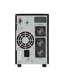 POWER WALKER Zasilacz awaryjny UPS Power Walker Line-Interactive 1500VA CW FR 3xPL RS232 LCD EPO - Listwy zasilające - miniaturka - grafika 1