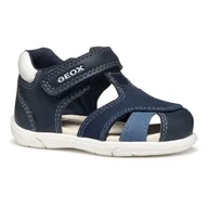 Buty dla chłopców - Geox B Sandały dziecięce Zapito dla dzieci, Granatowy/biały, 18 EU - miniaturka - grafika 1
