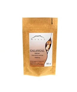 Galangal mielony 50 g Nanga - Przyprawy i zioła sypkie - miniaturka - grafika 1