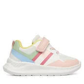 Buty dla dziewczynek - Sneakersy Tommy Hilfiger T1A9-34261-1843Y913 Biały - miniaturka - grafika 1