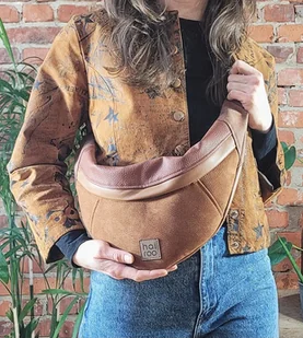 Nerka Haruruda brąz eko skóra vegan - Nerki Nerka Haruruda brąz eko skóra vegan - Nerki - miniaturka - grafika 1