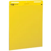 Akcesoria do tablic - Blok flipchart samoprzylepny 63,5x76,2 gładki żółty 25 kartekPOST-IT 3szt. /3M-70006847381/ - miniaturka - grafika 1