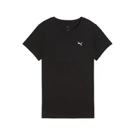 Koszulki męskie - Koszulka ESS Elevated PUMA czarna - miniaturka - grafika 1