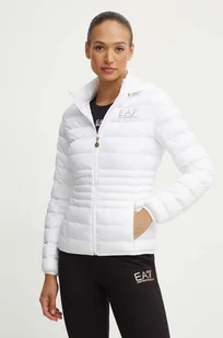 EA7 Emporio Armani kurtka damska kolor biały przejściowa TNF8Z.8NTB23 - Kurtki damskie - miniaturka - grafika 1
