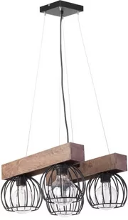 Sigma Milan lampa wisząca 4-punktowa brązowa 31576 31576 - Lampy sufitowe - miniaturka - grafika 1