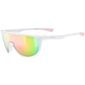 Uvex Sportstyle 515 Okulary Dziecięce Białe Lustrzane Różowe 23g 17%