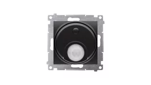 Simon Simon 54 Łącznik z czujnikiem ruchu (moduł) 20-500 W czarny mat DCR10T.01/49 DCR10T.01/49 - Wyłączniki światła i elektryczne - miniaturka - grafika 1