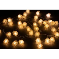 Oświetlenie świąteczne - Szyszki lampki dekoracyjne 40 szt. LED - miniaturka - grafika 1