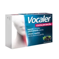Przeziębienie i grypa - Aflofarm Vocaler Czarna porzeczka 12 pastylek do ssania - miniaturka - grafika 1