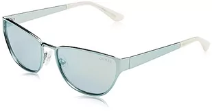 Guess Okulary damskie, Shiny Light Green, 57/16/135 - Okulary przeciwsłoneczne - miniaturka - grafika 1