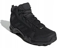 Buty trekkingowe męskie - Buty Adidas Terrex AX3 MID Gtx BC0466 Gore-tex wysokie Czarne rozm. 43 1/3 - miniaturka - grafika 1