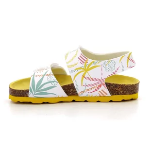 Sandały dziecięce KICKERS SUMMERKRO BLANC SUNSHINE dziecięce - Buty dla dziewczynek - miniaturka - grafika 2