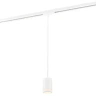 Lampy sufitowe - Biała wisząca lampa Link Rondie od Nordlux, kompatybilna z systemem szynowym - miniaturka - grafika 1