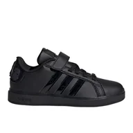 Buty dla dziewczynek - Buty adidas Star Wars Grand Court 2.0 Jr IH7577 czarne - miniaturka - grafika 1