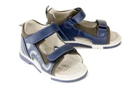 Buty dla dziewczynek - WOJTYŁKO 1S2620 granat, sandały dziecięce, rozmiary 20-23 - Wojtyłko - miniaturka - grafika 1