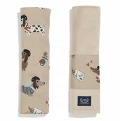 Akcesoria do wózków - La Millou Ochraniacze na pasy do wózka Pierre the Dog Seatbelt cover - miniaturka - grafika 1