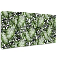 Podkładki na biurko - Mata ochronna na biurko Liść Monstera 100x50 cm - miniaturka - grafika 1