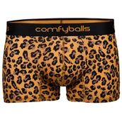 Majtki męskie - COMFYBALLS Bokserki REGULAR COTTON leopard - miniaturka - grafika 1