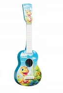 Instrumenty muzyczne dla dzieci - GITARA UKULELE DLA DZIECI INSTRUMENT ZABAWKA MUZYCZNA STRUNY 3111E-NIEB - miniaturka - grafika 1