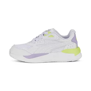PUMA X-Ray Speed Play AC PS, Kapcie, White Vivid Violet Lily Pad2, 32 EU, Puma Biały Puma Biały Żywy Fioletowy Lily Pad, 32 EU - Kapcie damskie - miniaturka - grafika 1