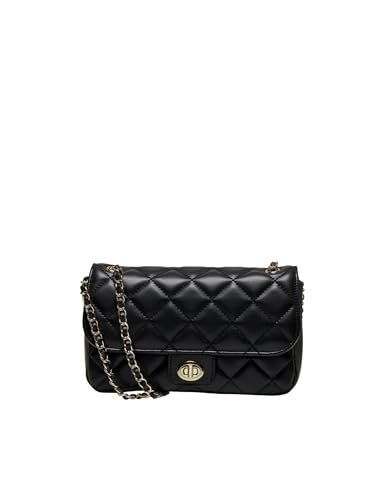 Only Onlmadelyn Big Pu Crossbody Bag Acc Noos Black, czarny, jeden rozmiar